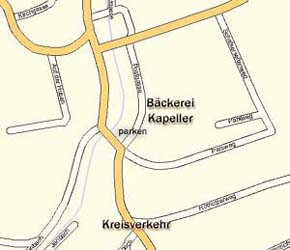 Anfahrt Bäckerei Kapeller Jenbach